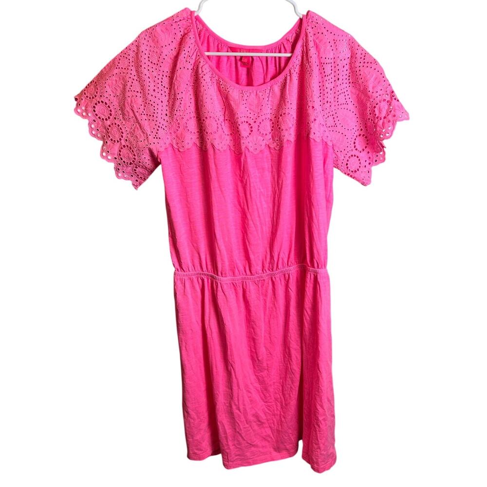 NWT Lilly Pulitzer Taylinn Dress In Prosecco Pink Coastal Size XL - Picture 2 of 6